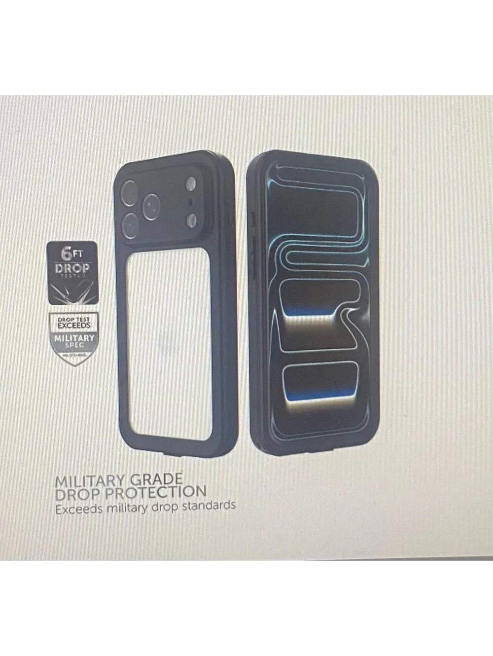 Body Glove Tidal Waterproof Case for iPhone 17 Pro Max Black/Clear